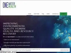 Sites similar to onewateronehealth.org