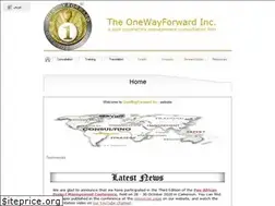 Sites similar to onewayforward.com