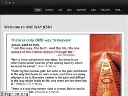 Sites similar to onewayjesus.weebly.com