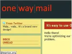 Sites similar to onewaymail.com