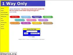 Sites similar to onewayonly.net