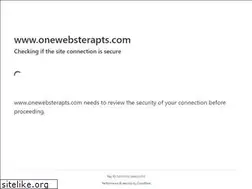 Sites similar to onewebsterapts.com