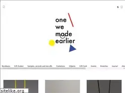 Sites similar to onewemadeearlier.com