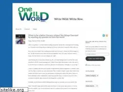 Sites similar to onewildword.com