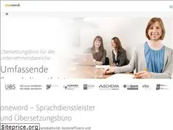 Sites similar to oneword.de