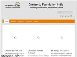 Sites similar to oneworld.net.in