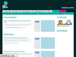 Sites similar to oneworld.org