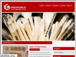 Sites similar to oneworldofenglish.com