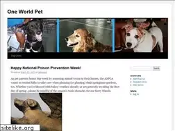 Sites similar to oneworldpet.com