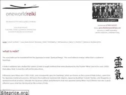 Sites similar to oneworldreiki.com