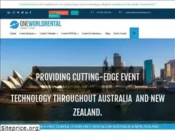 Sites similar to oneworldrental.com.au