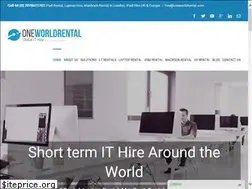 Sites similar to oneworldrental.com