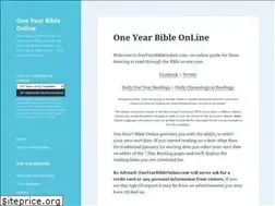 Sites similar to oneyearbibleonline.com