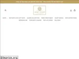 Sites similar to oneyearroses.com