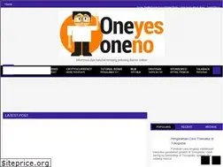 Sites similar to oneyesoneno.com