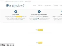 Sites similar to oneyogaforall.com