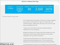 Sites similar to oneyongecondo.ca