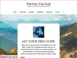 Sites similar to oneyoufeed.net