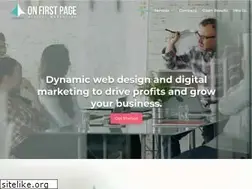 Sites similar to onfirstpage.com