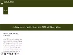 Sites similar to onfootinspain.com