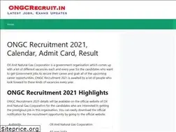 Sites similar to ongcrecruitment.co.in