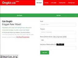Sites similar to ongkir.co