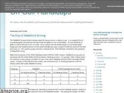 Sites similar to ongolfhandicaps.com