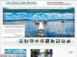 Sites similar to ongreenlakerentals.com
