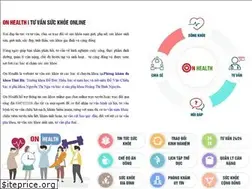 Sites similar to onhealth.vn