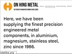 Sites similar to onhingmetal.com