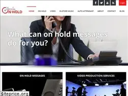 Sites similar to onholdinc.com