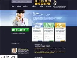 Sites similar to onholdproductions.co.uk