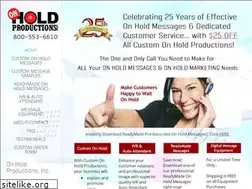 Sites similar to onholdproductions.net