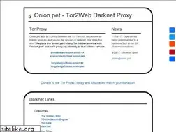 Sites similar to onion.pet