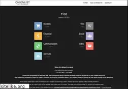 Sites similar to onionlist.org