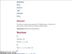 Sites similar to oniontree.org