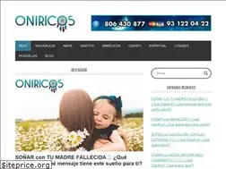 Sites similar to oniricos.com