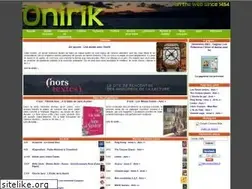 Sites similar to onirik.net