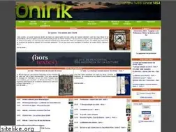 Sites similar to onirik.org