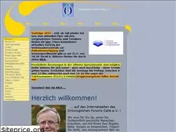 Sites similar to onko-forum-celle.de
