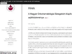 Sites similar to onkohemat.hu