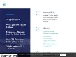 Sites similar to onkol.hu