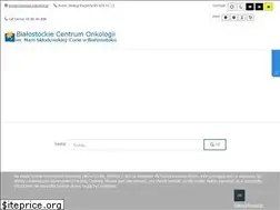 Sites similar to onkologia.bialystok.pl