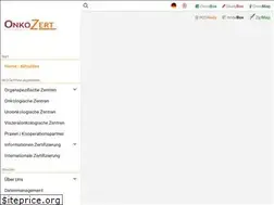 Sites similar to onkozert.de