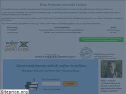 Sites similar to online-aktenvernichtung.de