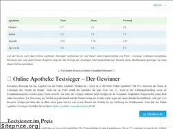 Sites similar to online-apotheke-testsieger.de