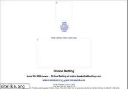 Sites similar to online-basketballbetting.com