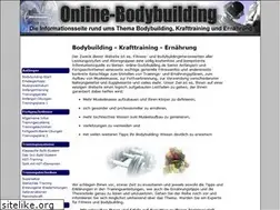 Sites similar to online-bodybuilding.de