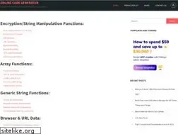Sites similar to online-code-generator.com
