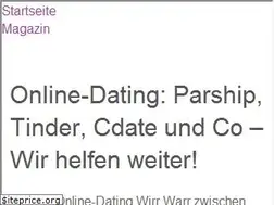 Sites similar to online-dating-seiten.de